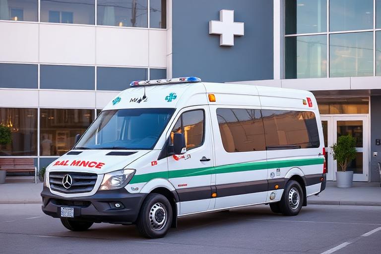 Specialized medical transport vehicle